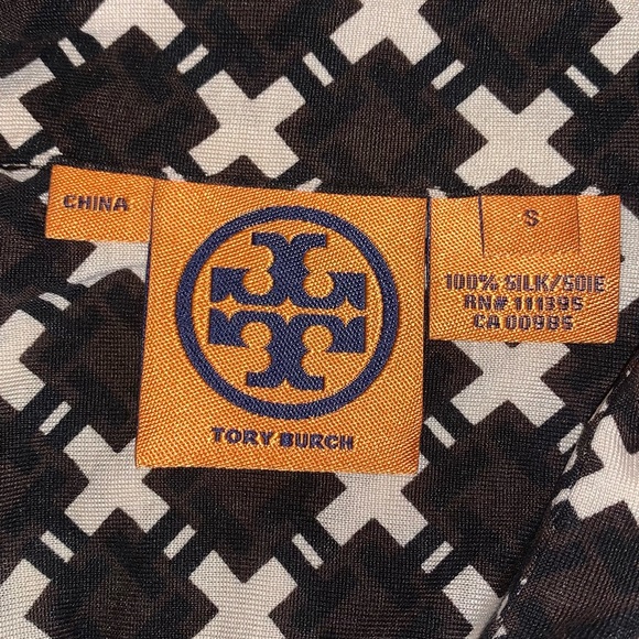 Tory Burch, silk, long sleeve blouse - Picture 3 of 7